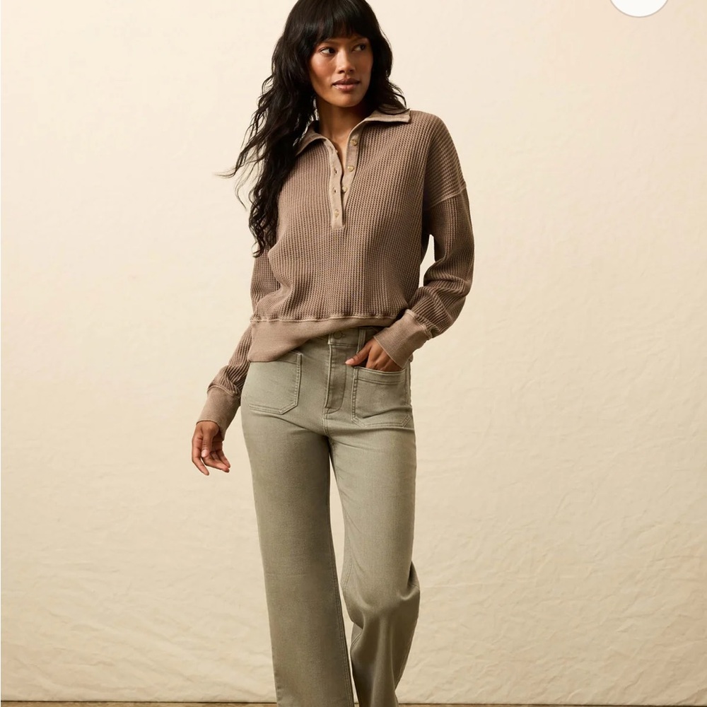 Stretch Terry Patch Pocket Pant